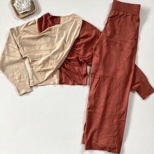 Habitual Sweater And Pants Outfit